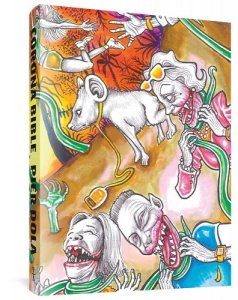 book cover image and hyperlink for: Corona Bible
by Pier Dola
March 2022, Fantagraphics