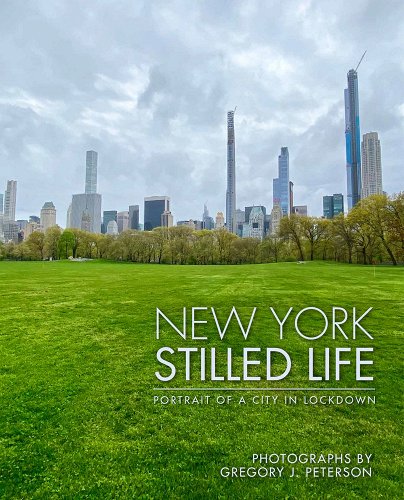 book cover image and hyperlink for: New York: Stilled Life
photographs by Gregory J. Peterson
February 2022, Goff Books
