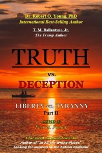 book cover image and hyperlink for: Truth vs Deception: Liberty vs Tyranny: Covid-19, Fact vs Fiction, Part II
by Robert O. Young and T. M. Ballantyne, Jr.
June 2023, independently published