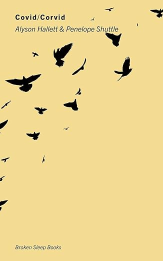 book cover image and hyperlink for: Covid / Corvid
by Alyson Hallett and Penelope Shuttle
September 2021, Broken Sleep Books