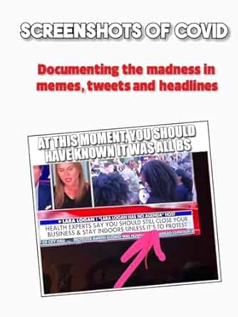book cover image and hyperlink for: Screenshots of Covid: Documenting the Madness in Memes, Tweets and Headlines
by Lance van Romunde
June 2025, independently published