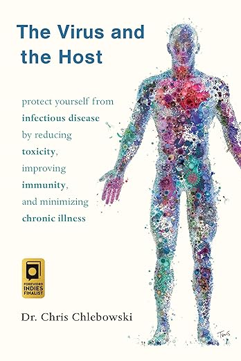book cover image and hyperlink for: The Virus and the Host
by Chris Chlebowski
August 2022, Chelsea Green